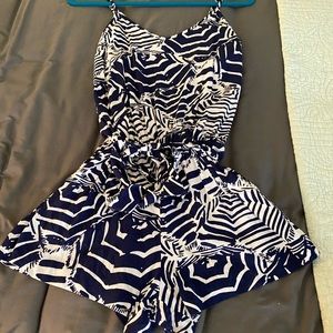 NWT Lilly Pulitzer tank style romper Sz M